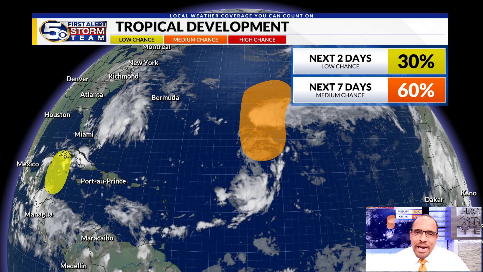 Tropical Development Possible in the Caribbean, Gordon could come back ...