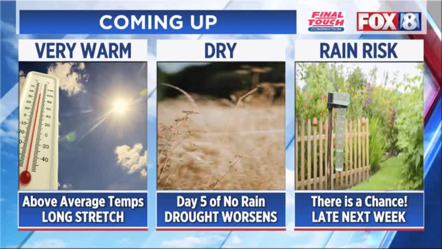 Sunny, warm stretch continues – Fox 8 Cleveland WJW