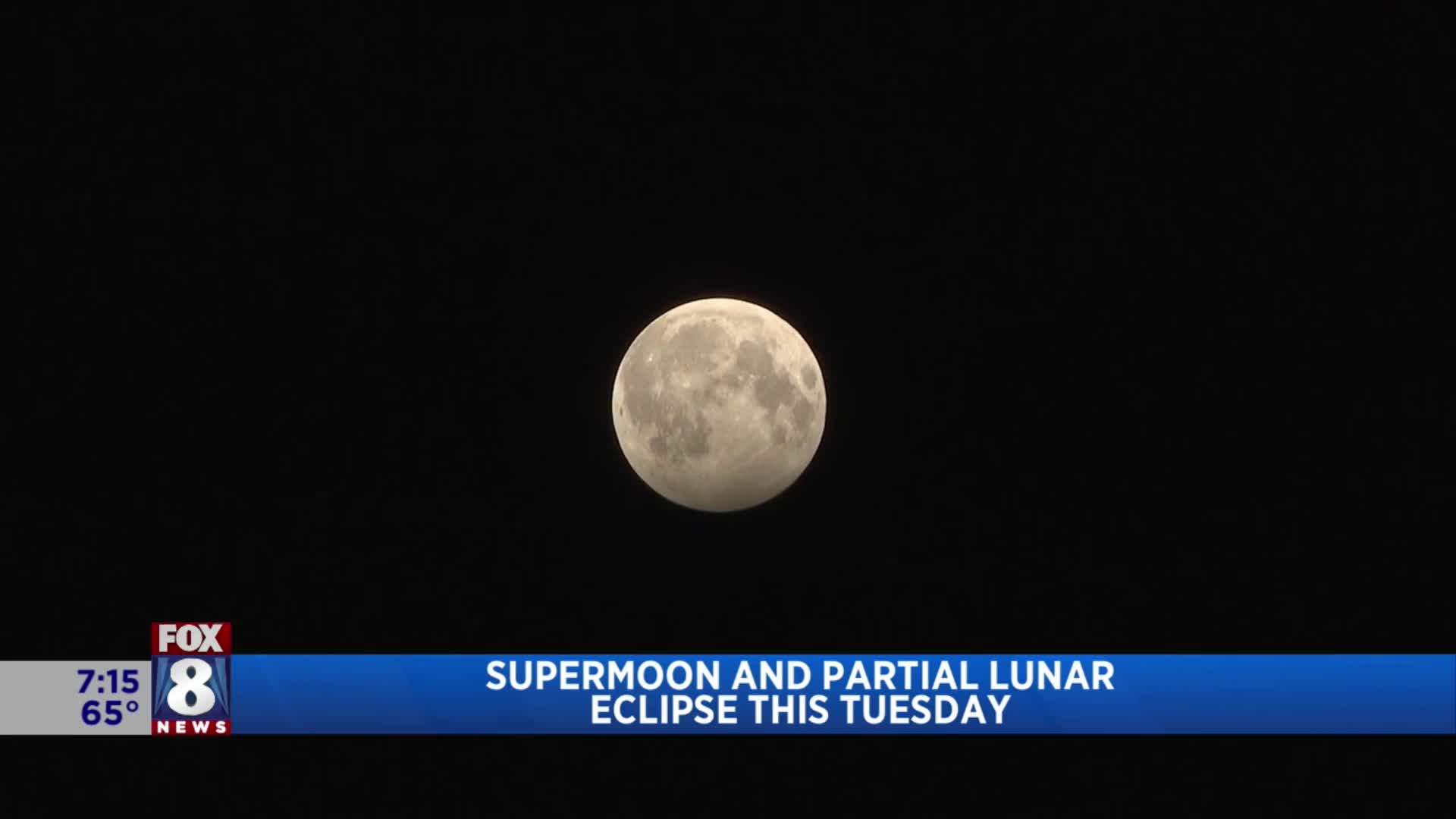 Partial lunar eclipse and supermoon this week – Fox 8 Cleveland WJW