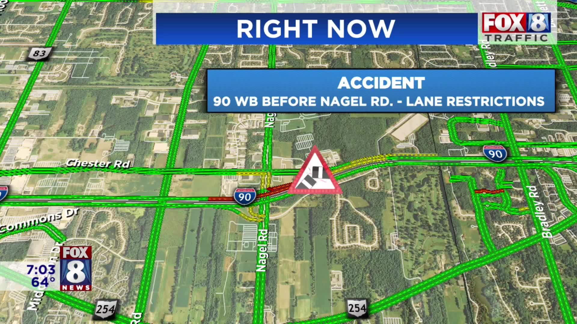 Crash on I-90 – Fox 8 Cleveland WJW