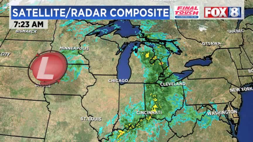 Cooler and breezy to start to work week – Fox 8 Cleveland WJW