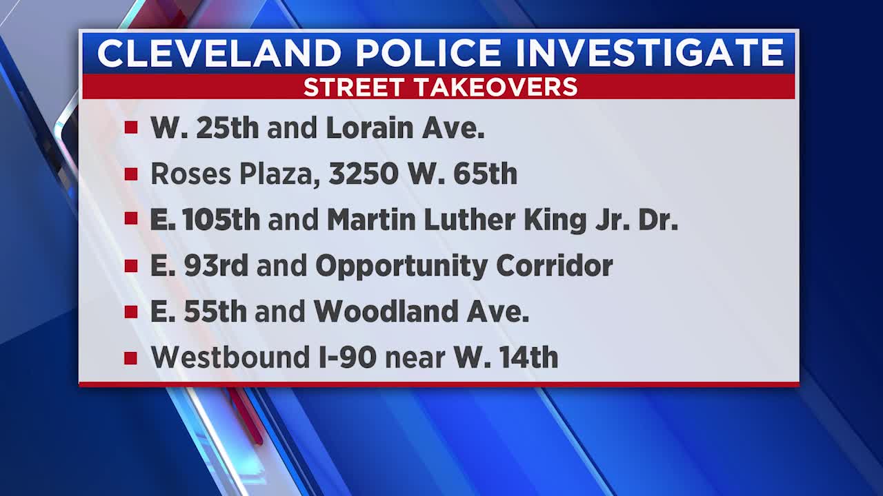 Cleveland police address overnight street takeovers – Fox 8 Cleveland WJW