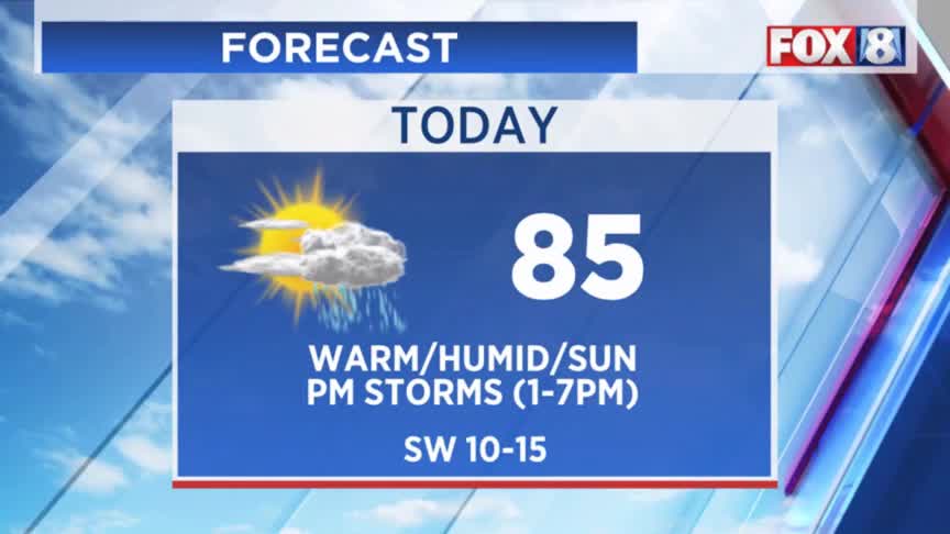 When to expect storms and gusty winds – Fox 8 Cleveland WJW