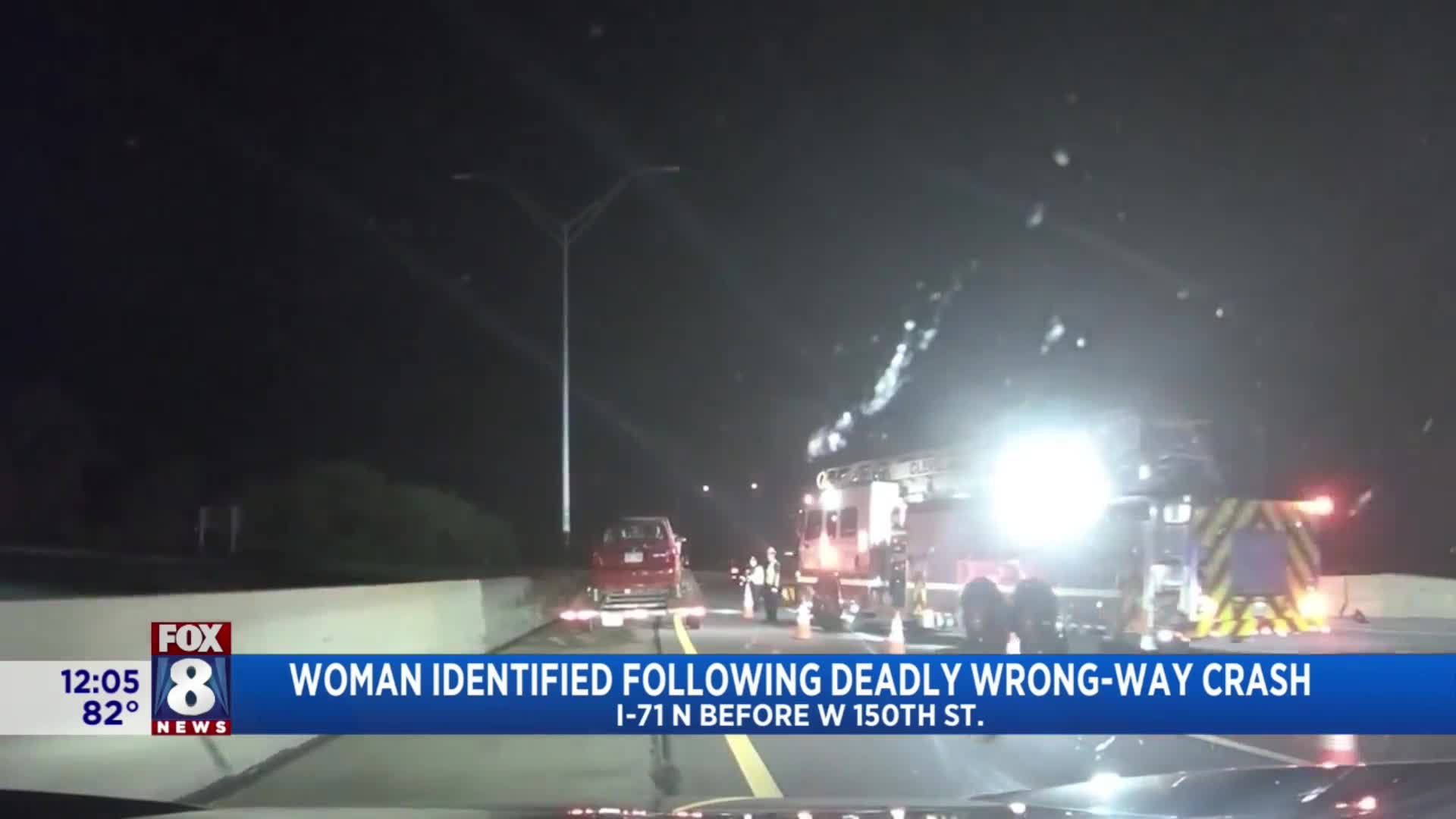 Woman killed, 3 injured in deadly wrong-way crash on I-71 – Fox 8 ...