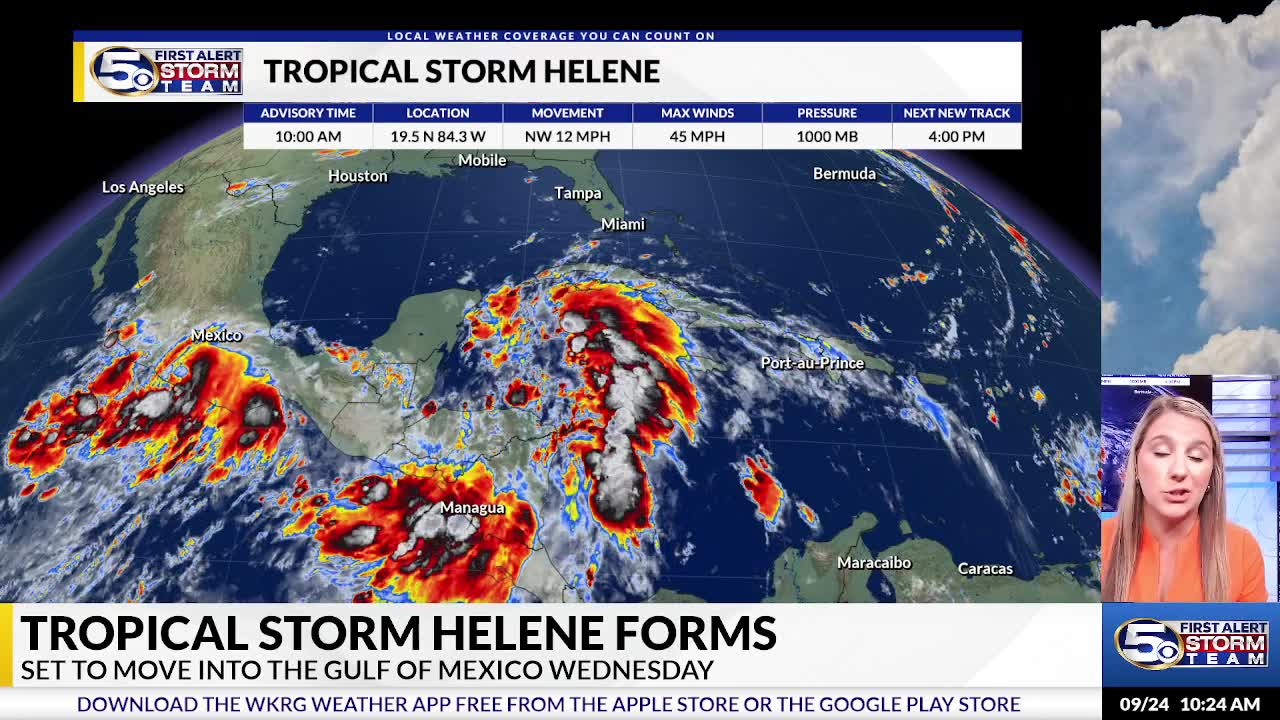 Tropical Storm Helene Forms in the Caribbean – WKRG News 5