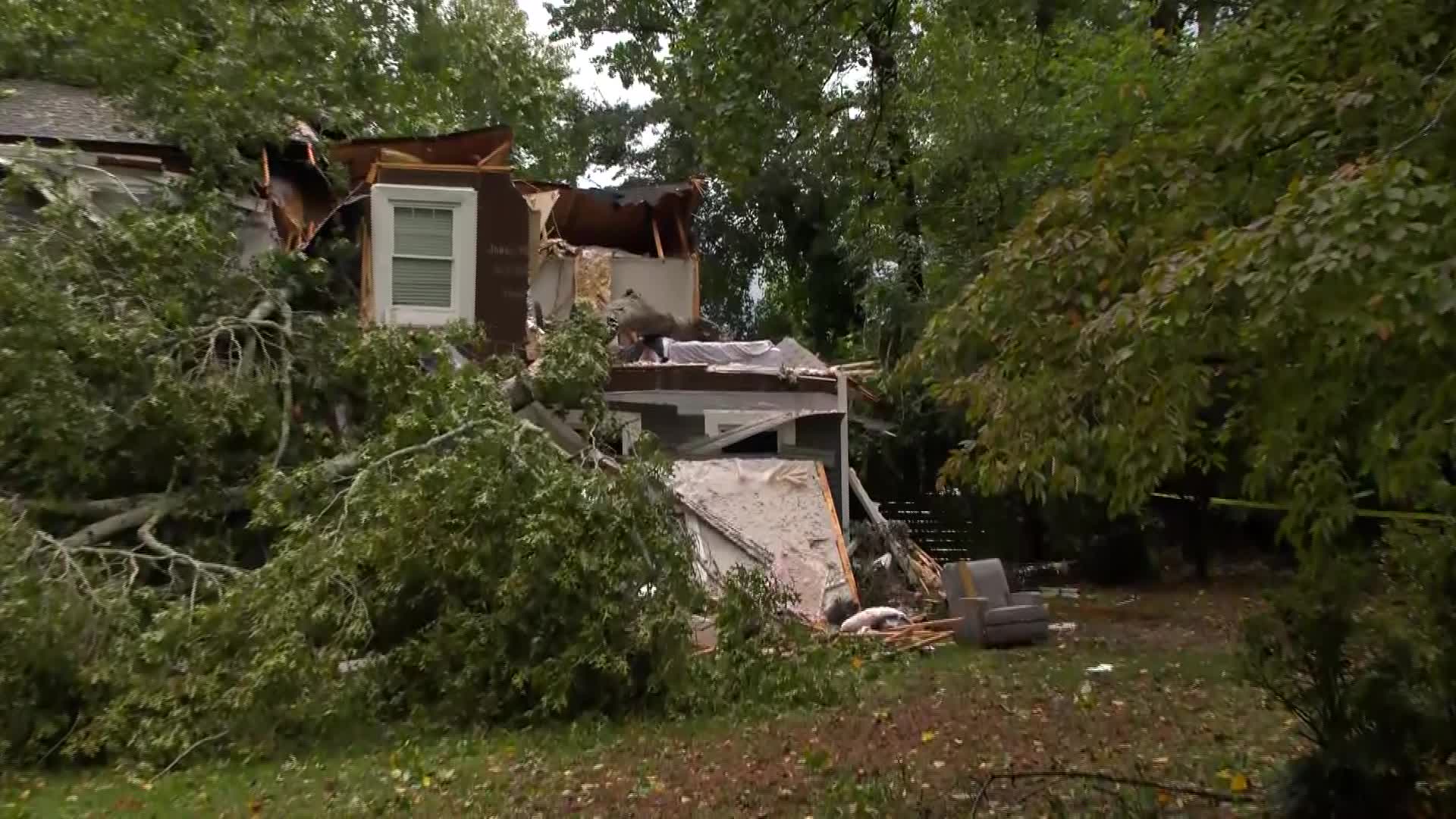 Tree falls on home in South Carolina during Helene – CBS17.com