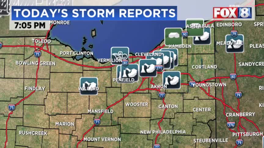 Severe weather threat moves on in NE Ohio – Fox 8 Cleveland WJW